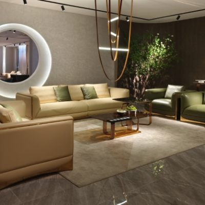 Mixed modular sofa configurations property wide hotel deployment multiple sizes material tiers hospitality furniture system cohesive design scalable