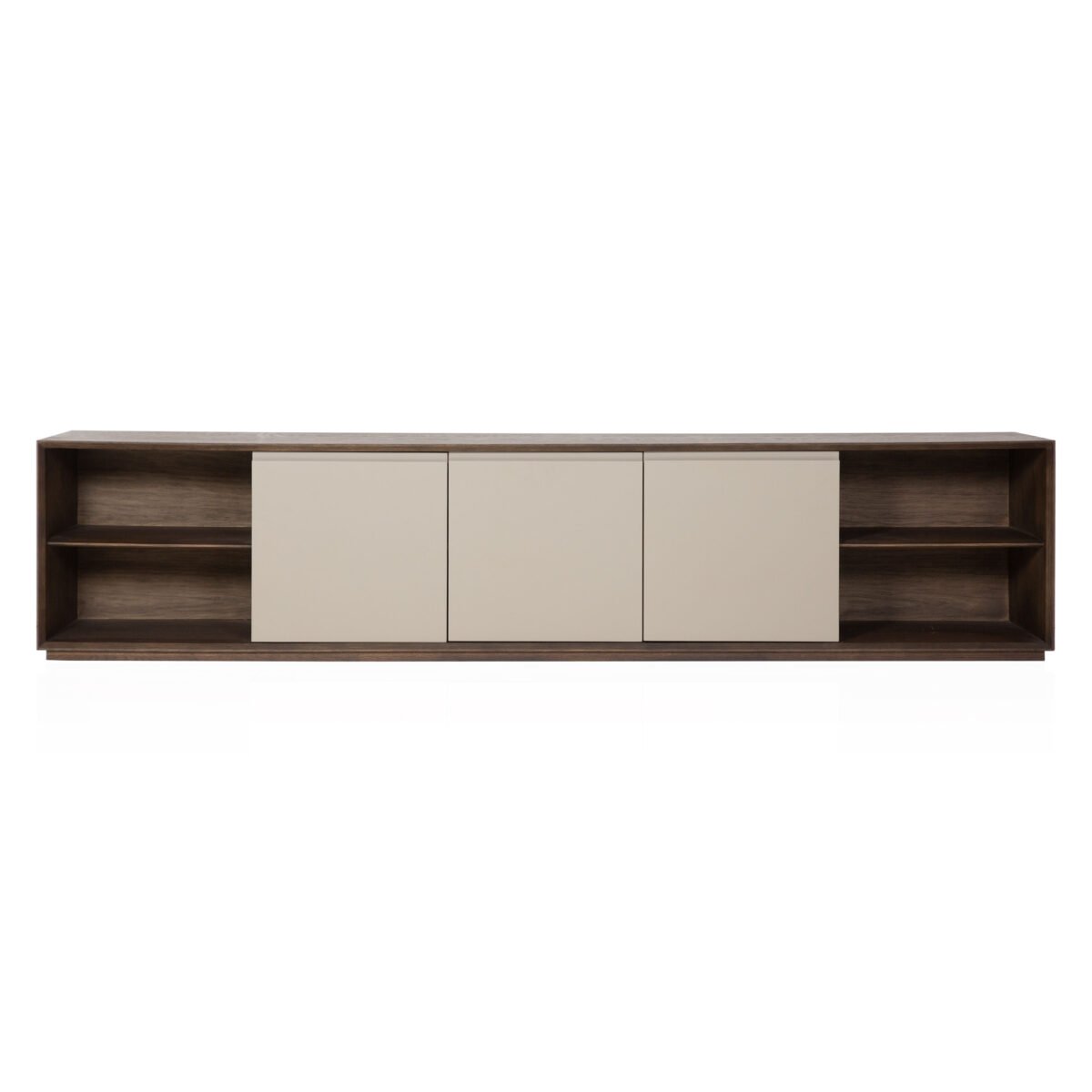 Center cabinet in paint finish, front view
