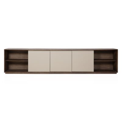 Center cabinet in paint finish, front view