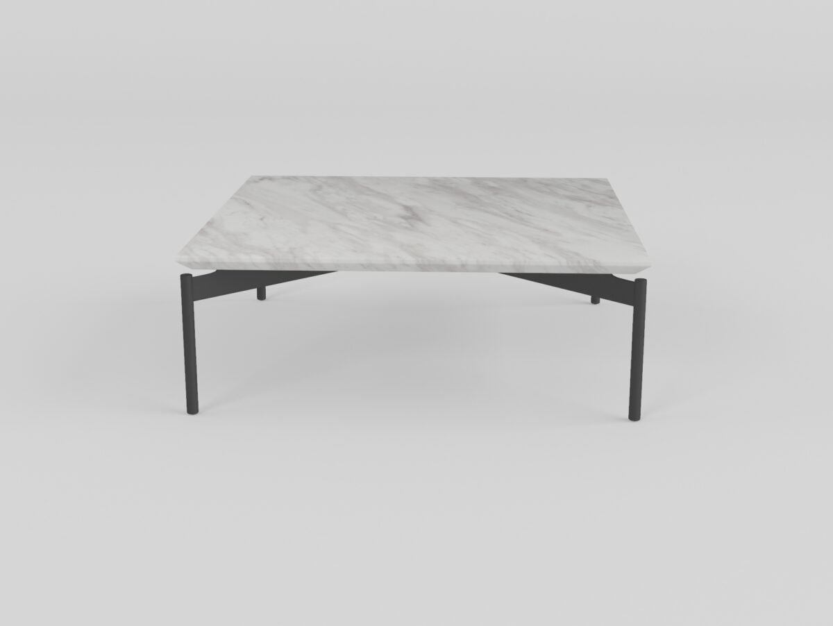 Coffee table in SY22103 finish, side view
