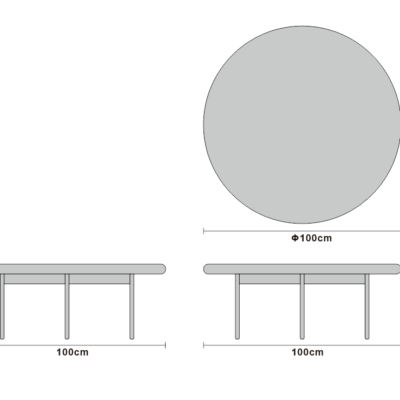 Coffee table line art on white background