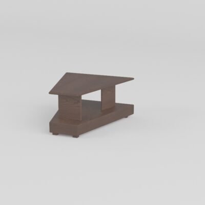 Armless modular sofa with coffee table coffee table unit 102x85x36cm ash wood cowhide system accessory
