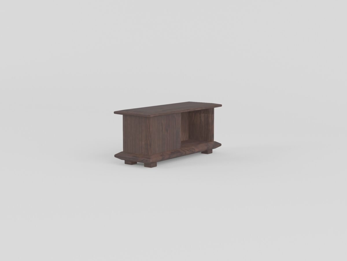 Modular leather sofa with ash wood frame signature wood armrest