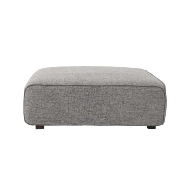 Linen modular sofa with detachable backrest lifestyle view 3 cotton linen upholstery low profile 67cm