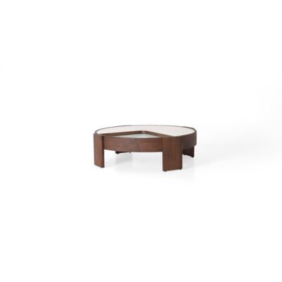 Coffee table line art on white background
