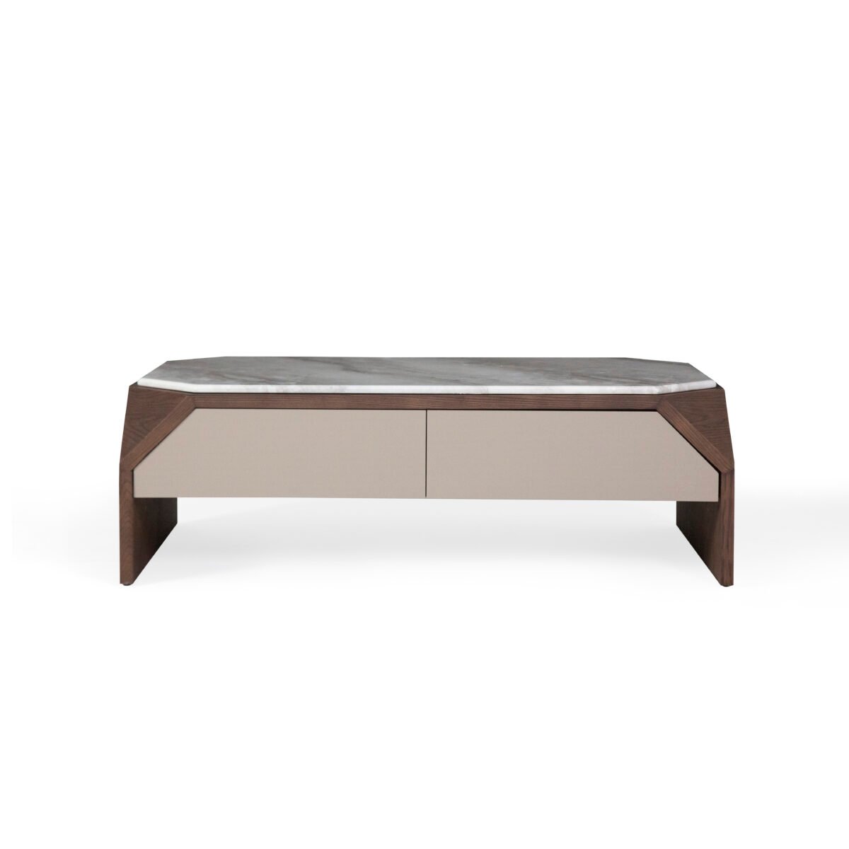 Coffee table studio rendering, primary view