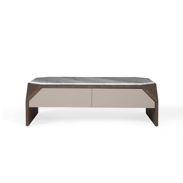 Coffee table studio rendering, primary view