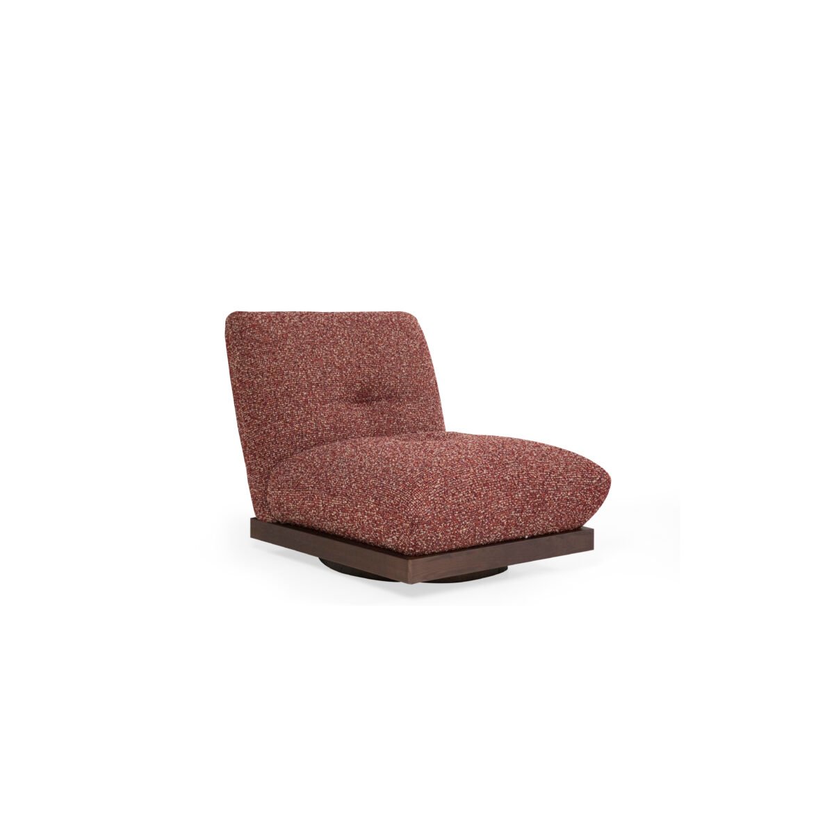 Leisure chair studio rendering, secondary view