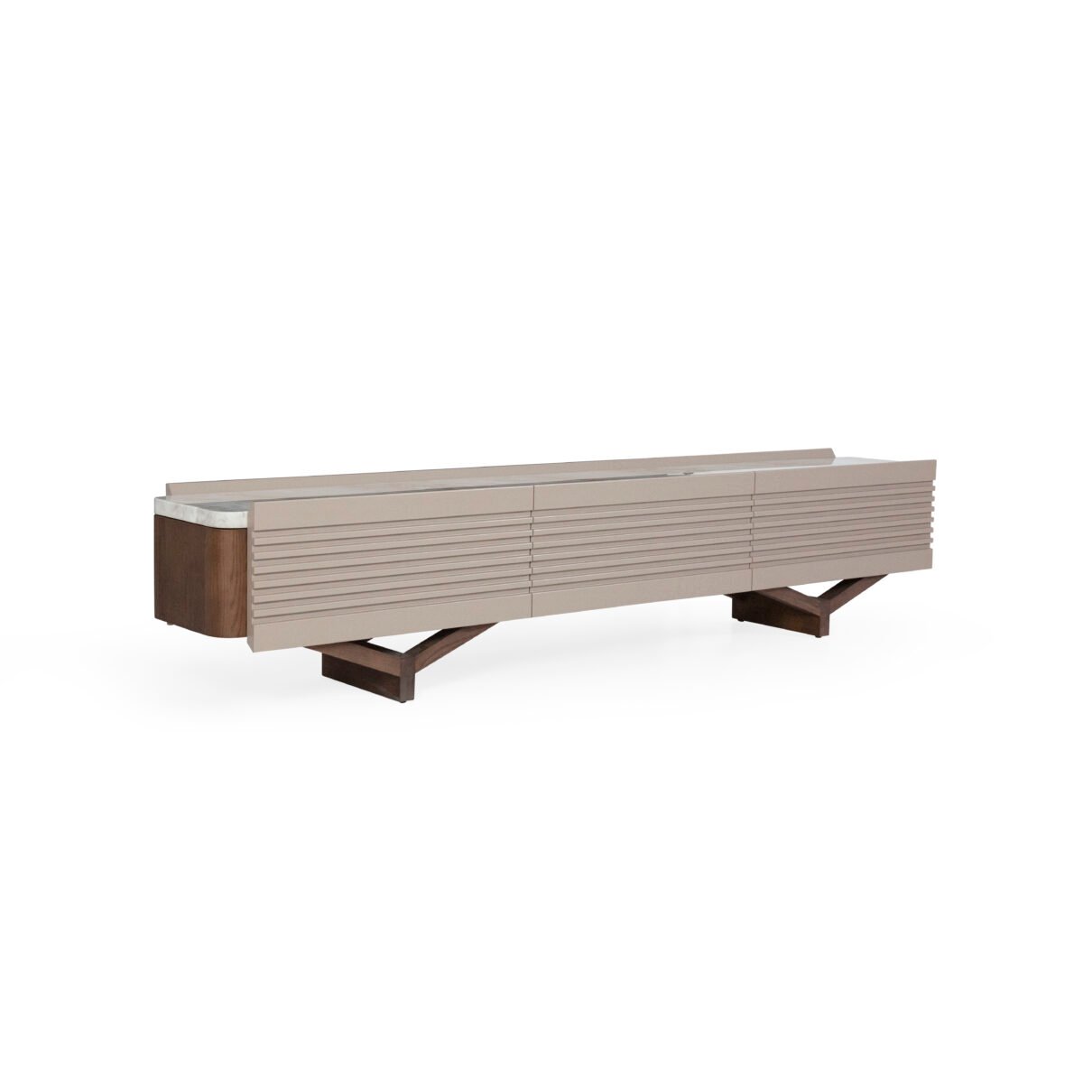 TV cabinet studio rendering, secondary view