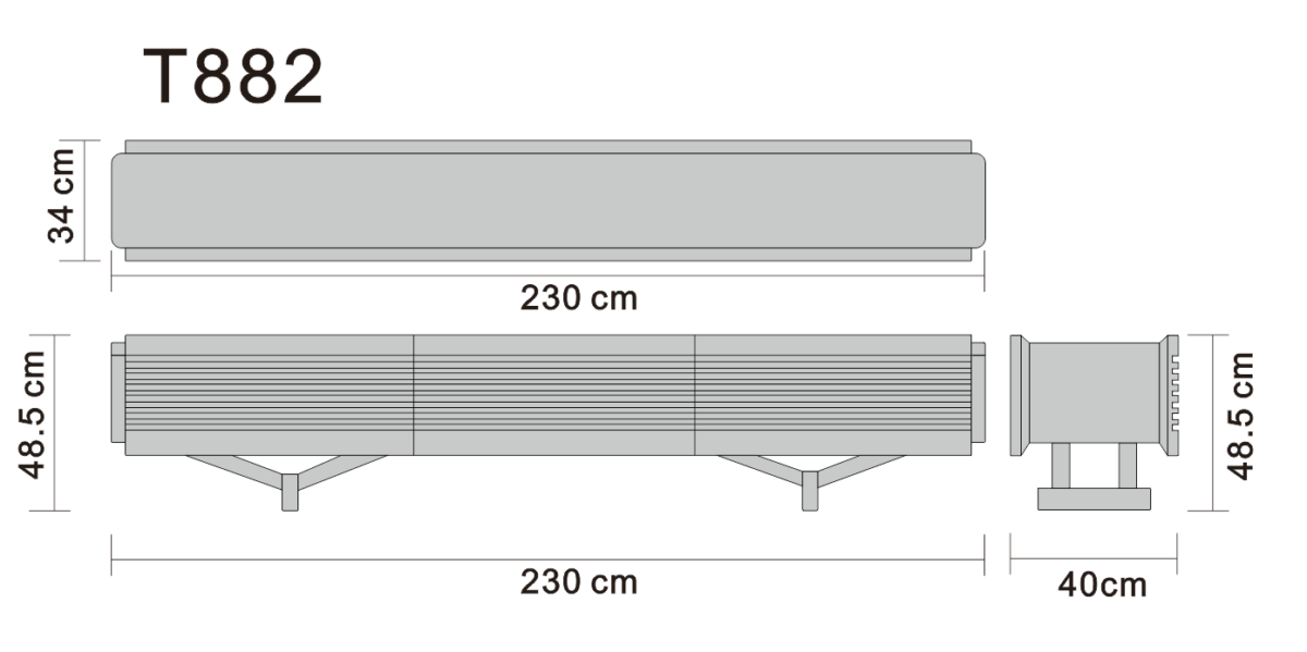 TV cabinet line art on white background