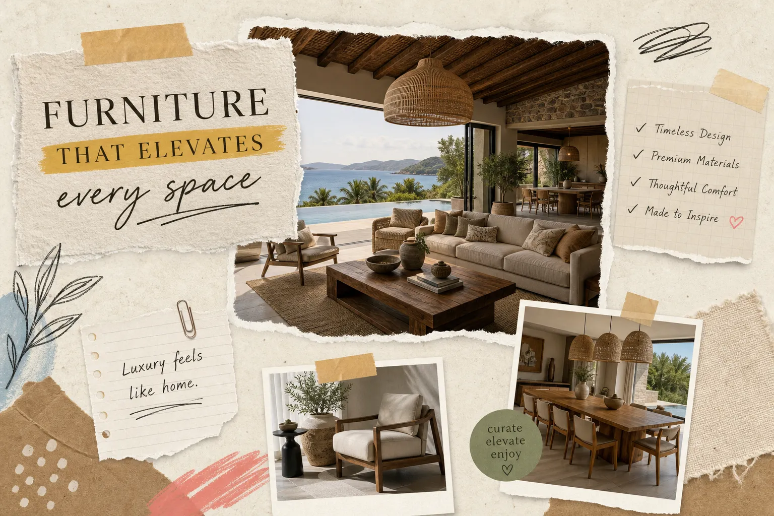 luxury villa furniture
