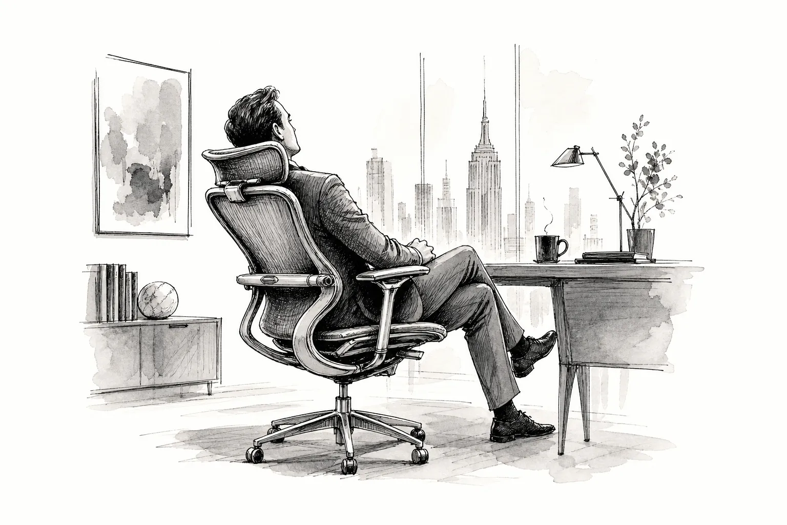 luxury office desk chair