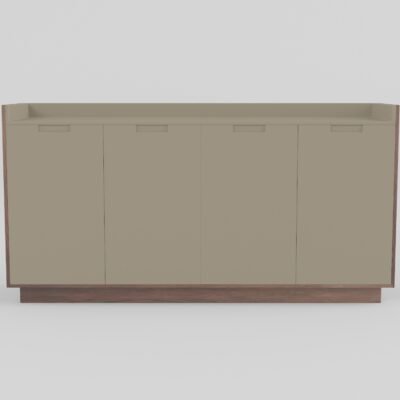 Sideboard in engineered board finish, front view