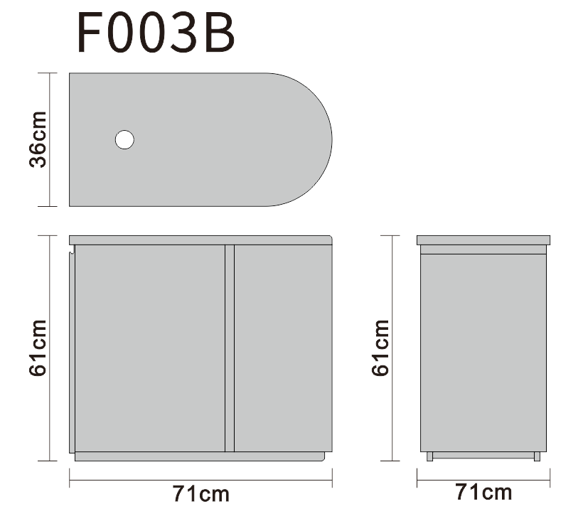 Tea cabinet line art on white background