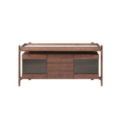 Sideboard in auspicious cloud finish, scene view one