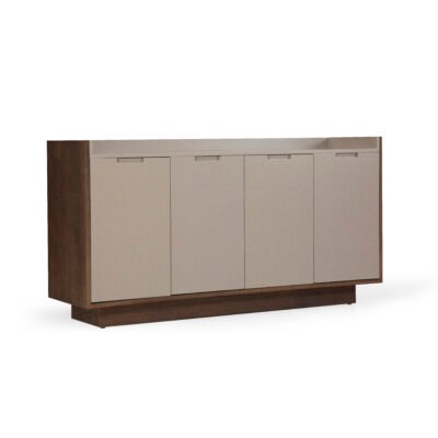 Sideboard in engineered board finish, scene view two