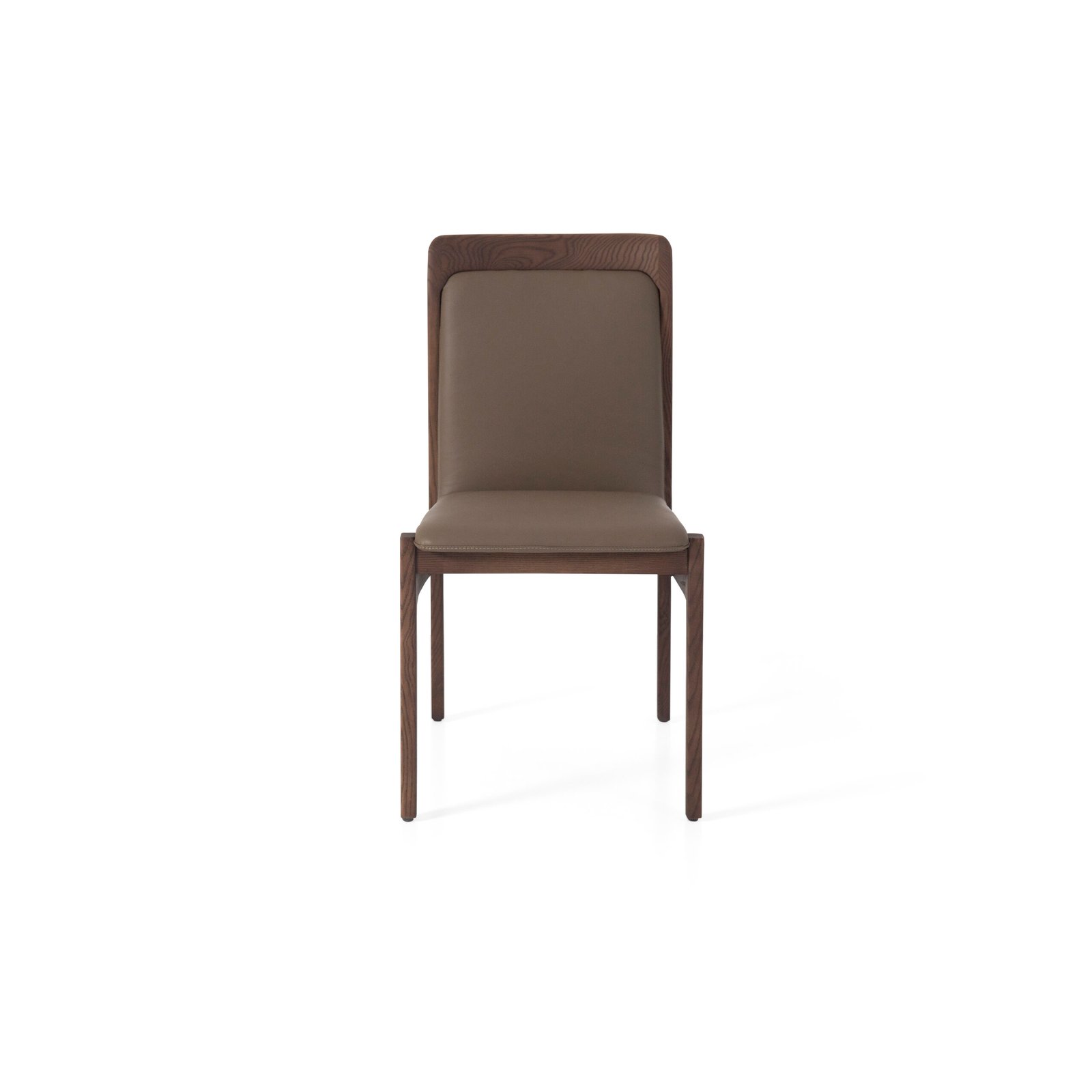 Dining chair in PU leather, scene view one