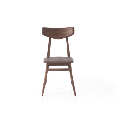 Dining chair in ash wood, scene view one