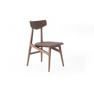 Dining chair in ash wood, scene view two