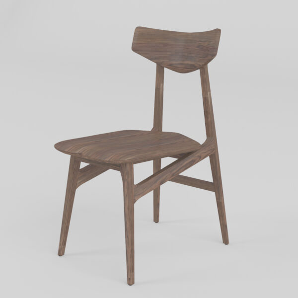 Special Ash Chair Scene Three Dining chair in ash wood, scene view three