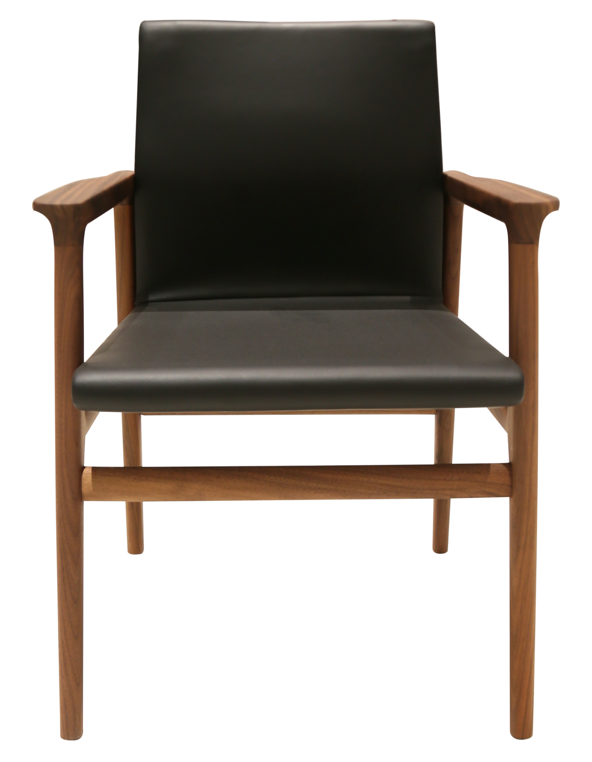 Wider round back dining chair, render view