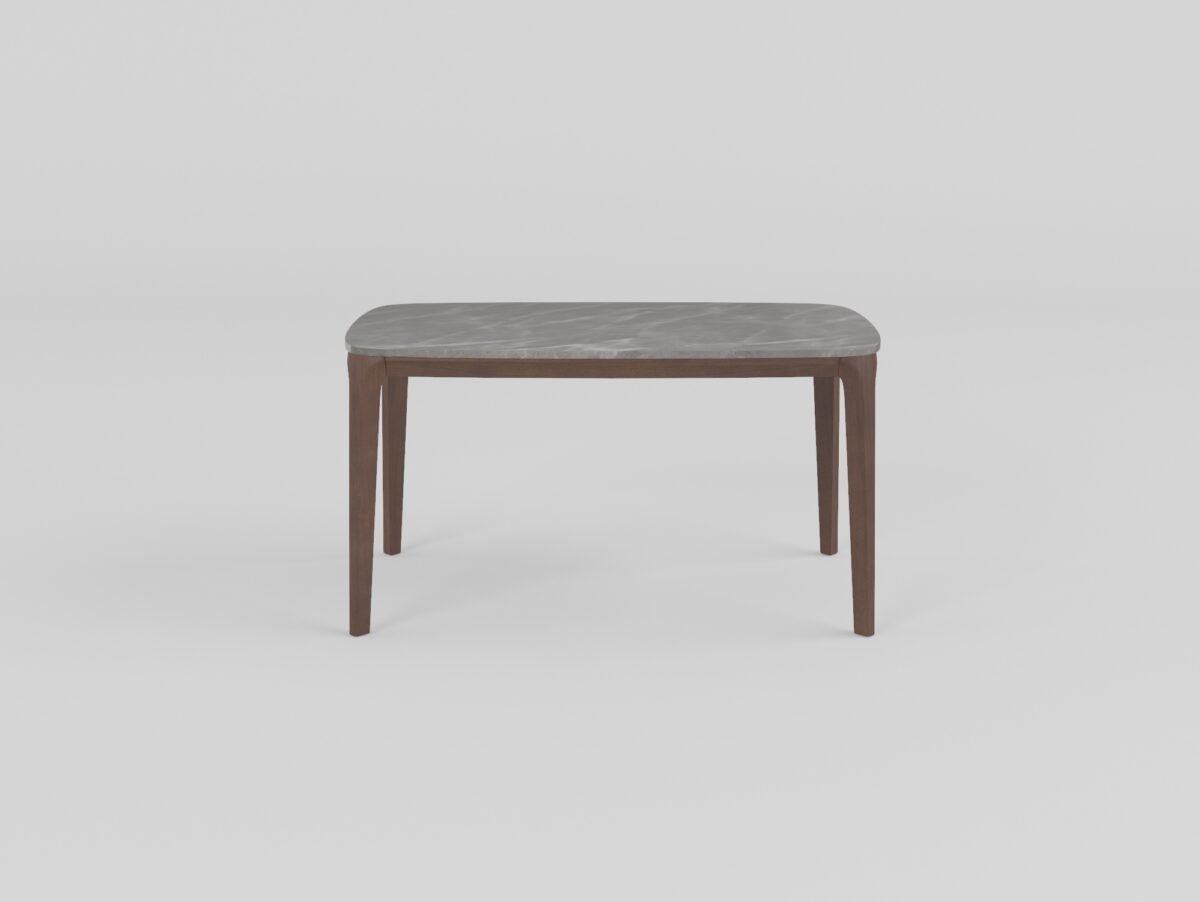 Dining table 140cm version, stone top