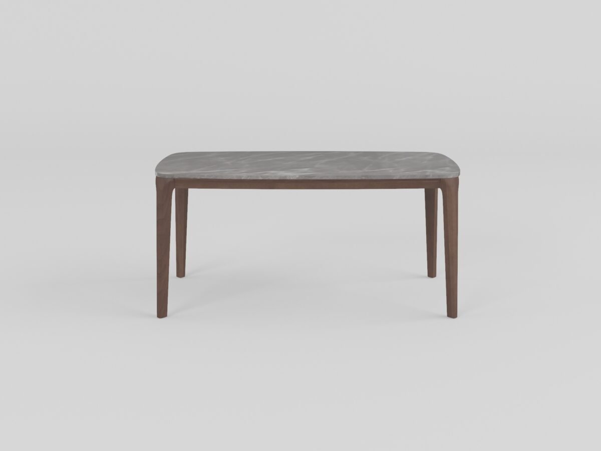 Dining table 160cm version, stone top