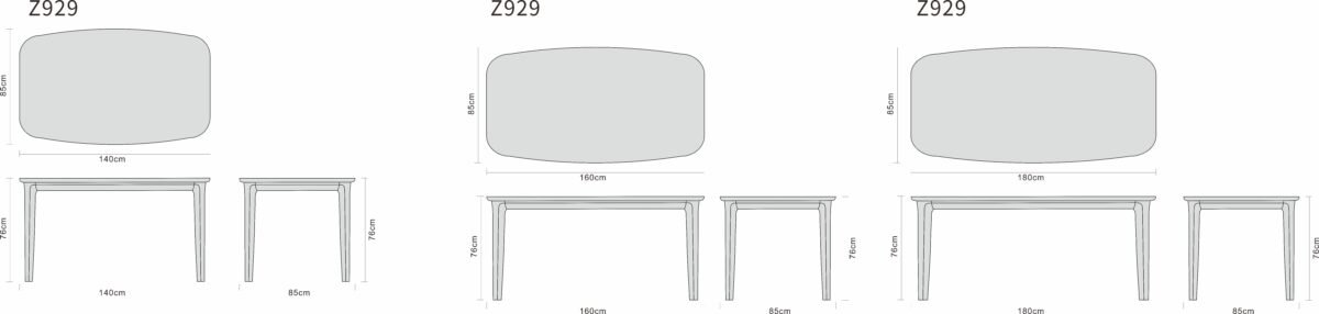 Dining table line art on white background