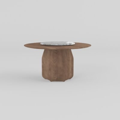 Z932B round dining table 135cm