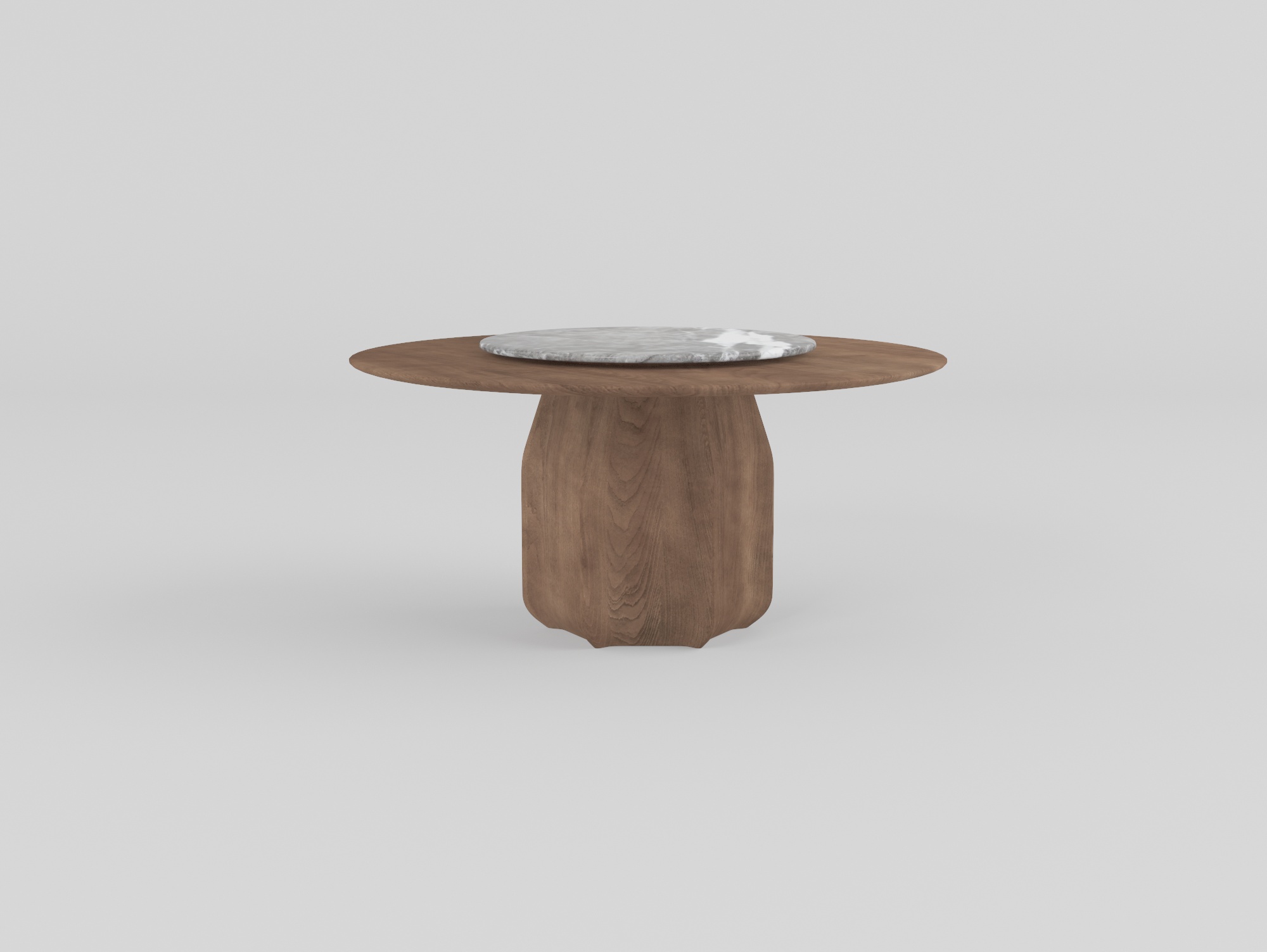 Z932B round dining table 150cm