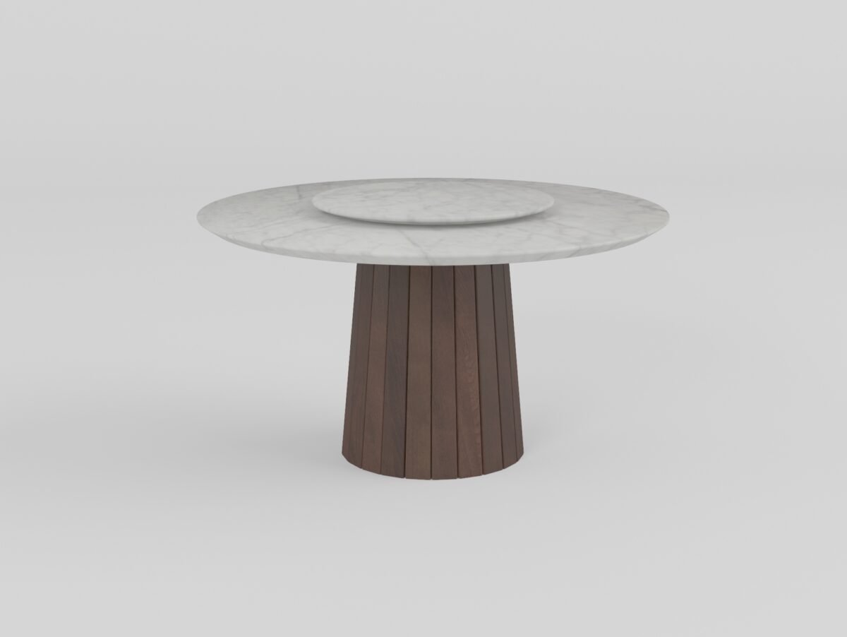 Round dining table 135cm