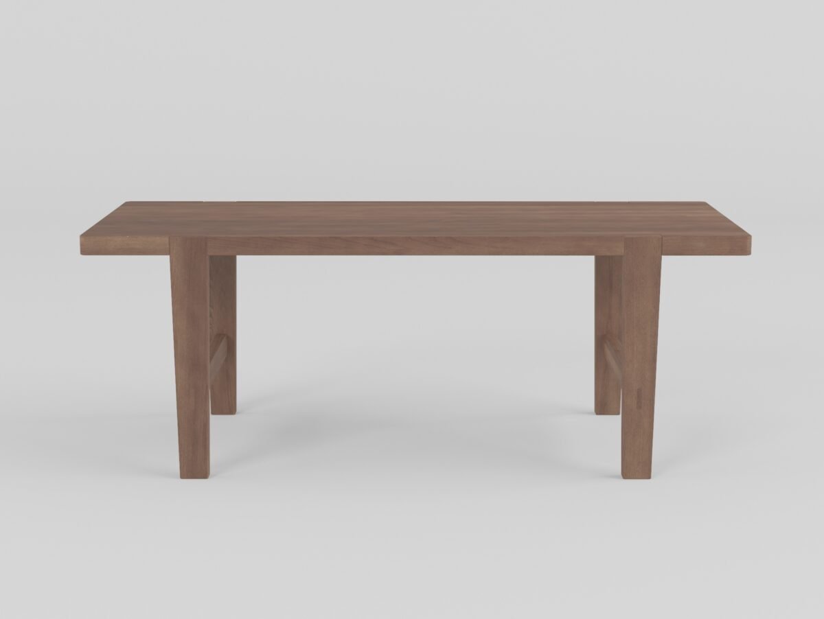 Dining table scene view