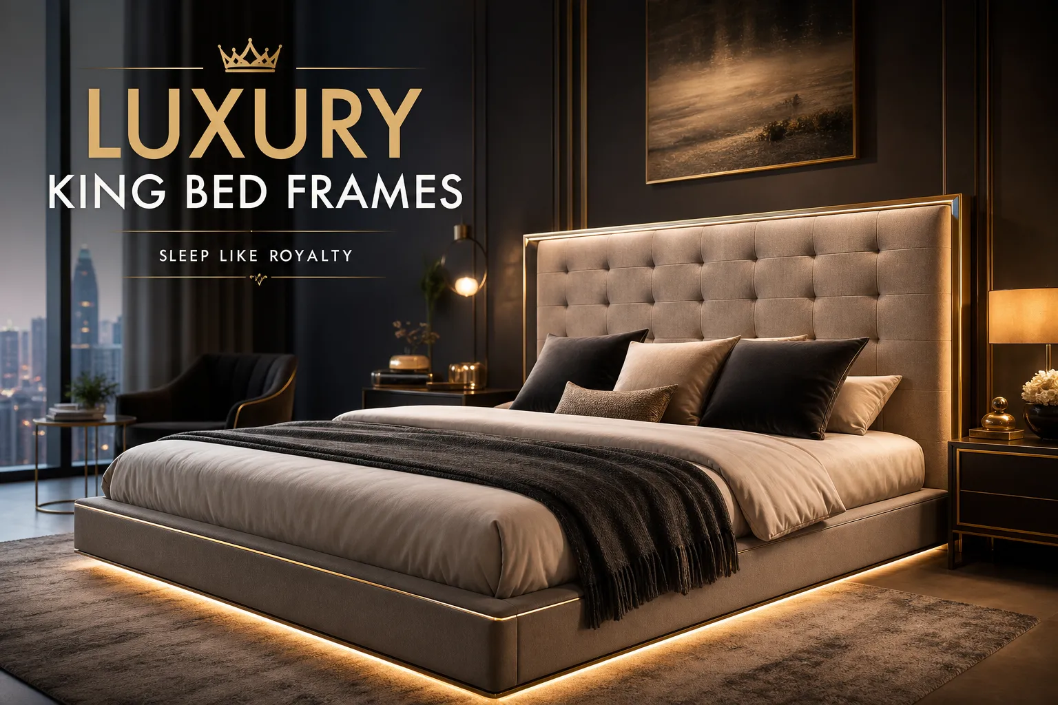 Luxury King Bed Frames